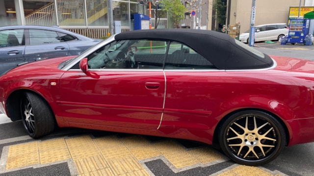 A4 カブリオレ(アウディ)2003年式 53万円の中古車 - 自動車フリマ(車の個人売買)。カババ