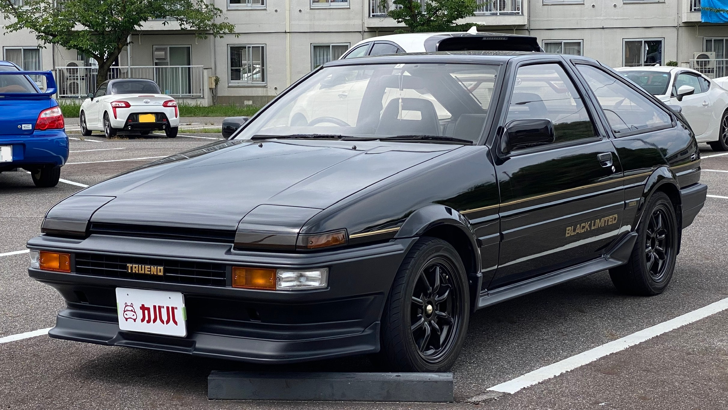 スプリンタートレノ GT-APEX ブラックリミテッド(トヨタ)1986年式 590 ...