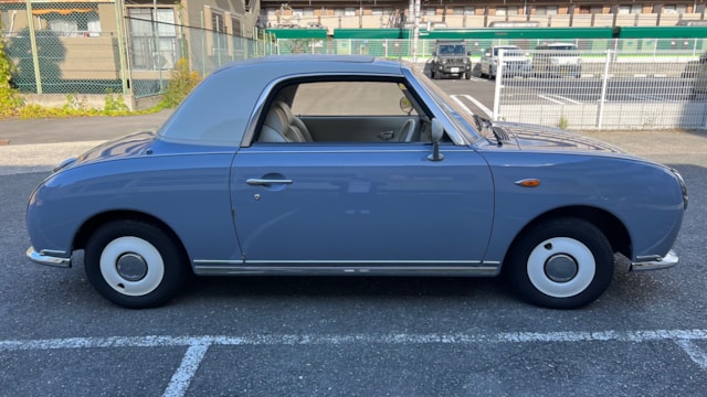 フィガロ 1.0(日産)1991年式 140万円の中古車 - 自動車フリマ(車の個人売買)。カババ