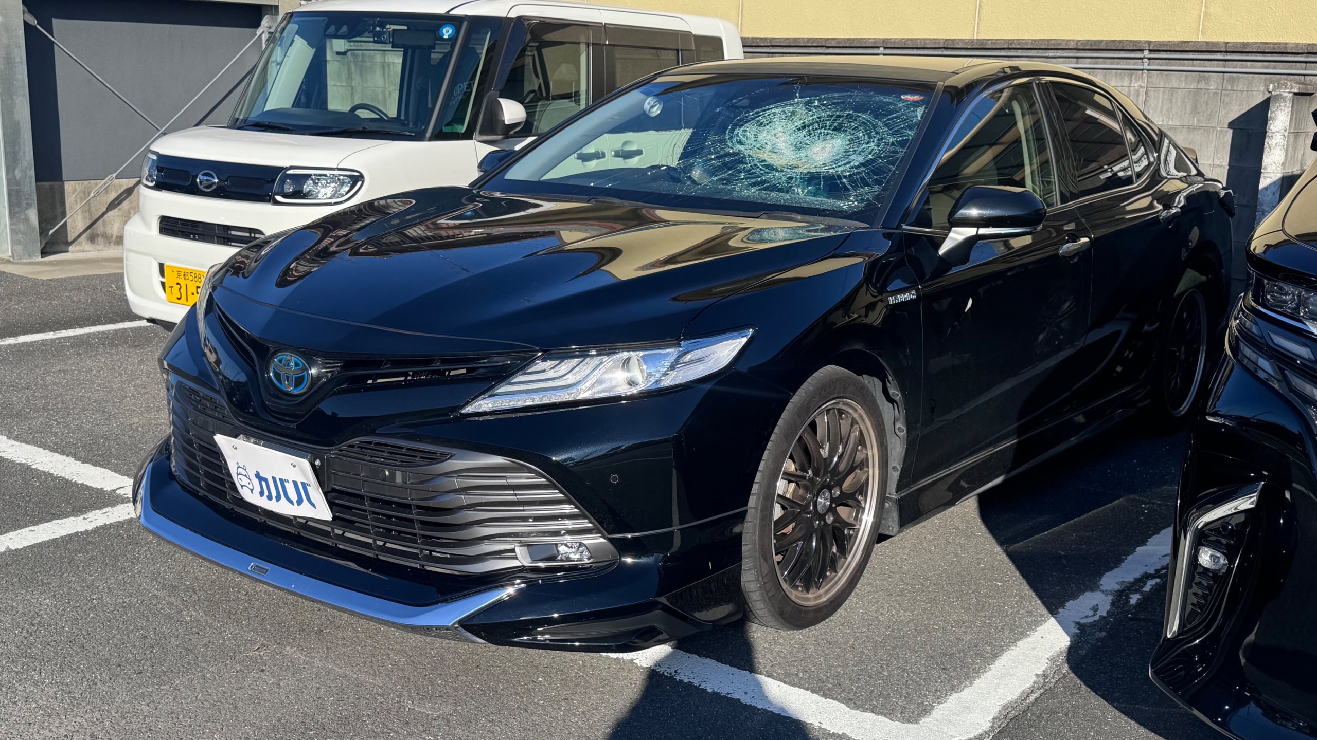 バリ溝　70カムリ後期型　Gレザーパッケージ　ホイール4本　倉庫保管 カムリ Gレザーパッケージ 2018年式 中古車詳細 | プロに任せる自動車