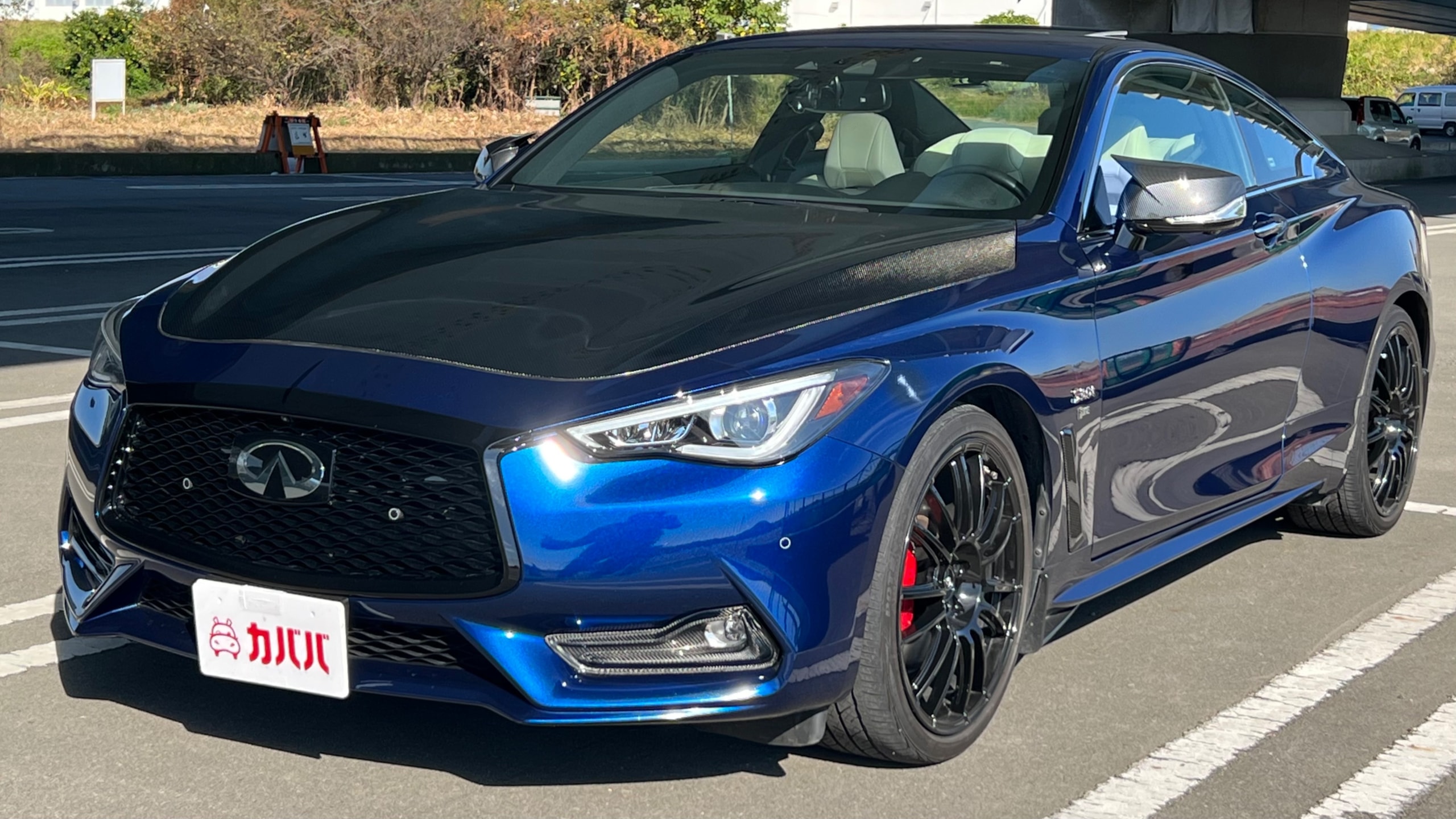 米国インフィニティ Q60 RED SPORTS I LINE オプションカーボン