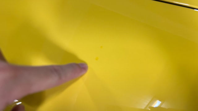 Yellow Transparent Vinyl Fabric