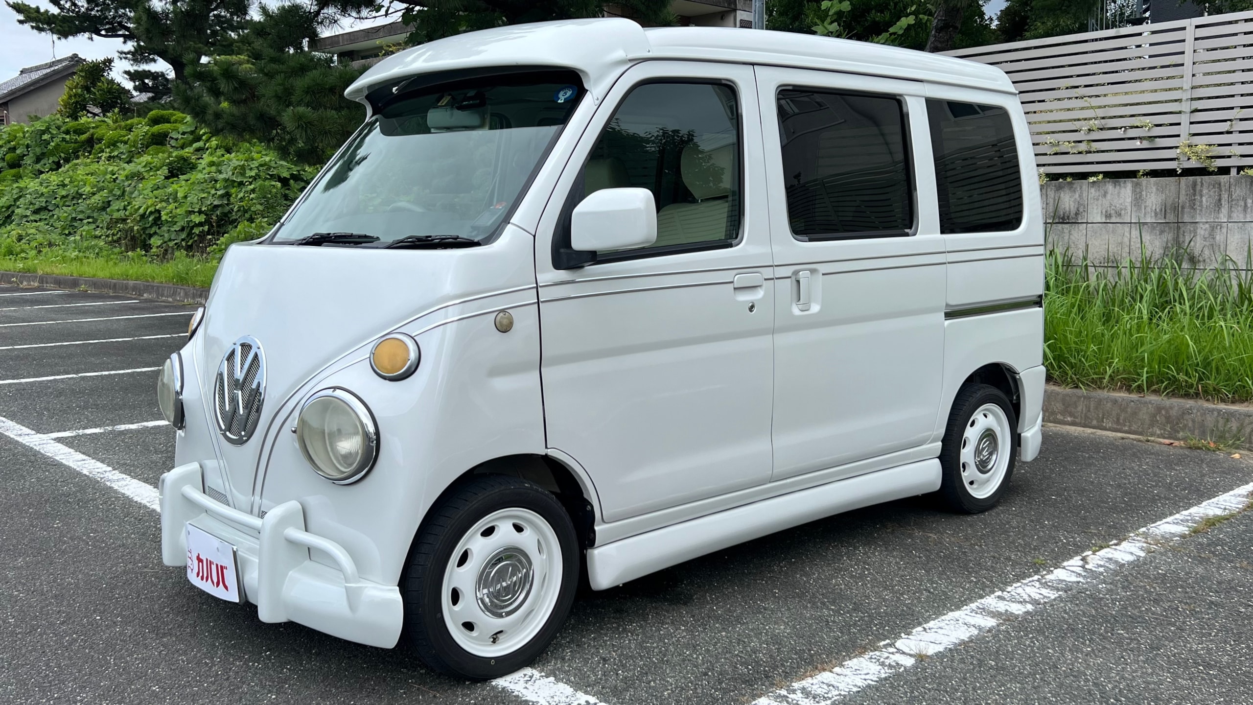 広島市発 キャンピングカー AT車 フォルクスワーゲンバス仕様 車検6年1月 - 国内