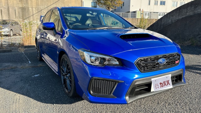 使用距離1万キロ未満】WRX STI VAB 18インチホイールタイヤ付4本-